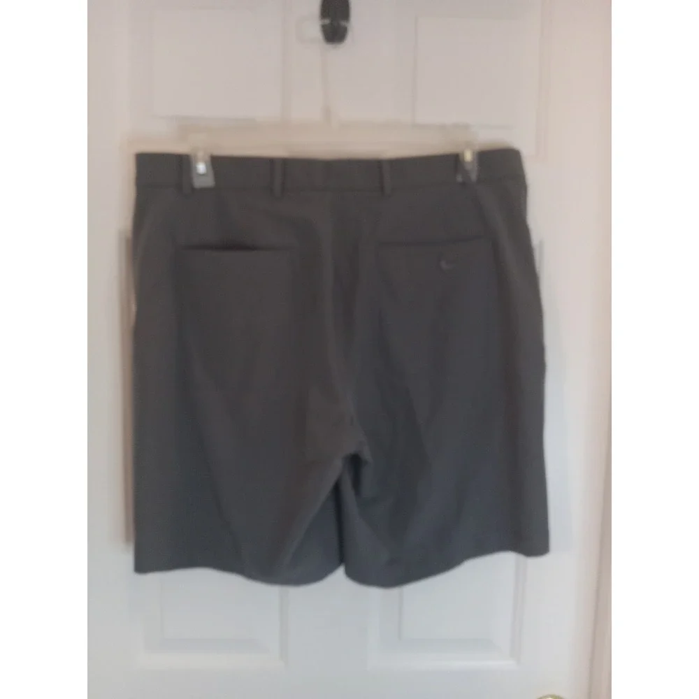 Nike Sweat Shorts Men's 38 Gray‎ Stretch Casual Athletic Swoosh Golf